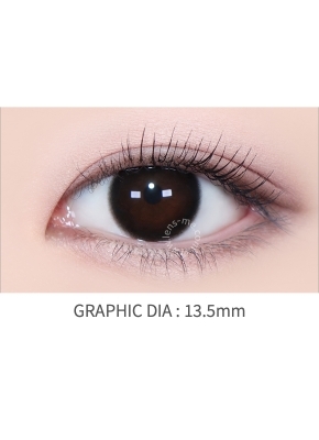 LensMe Nuo 1 day(Black)(10片)