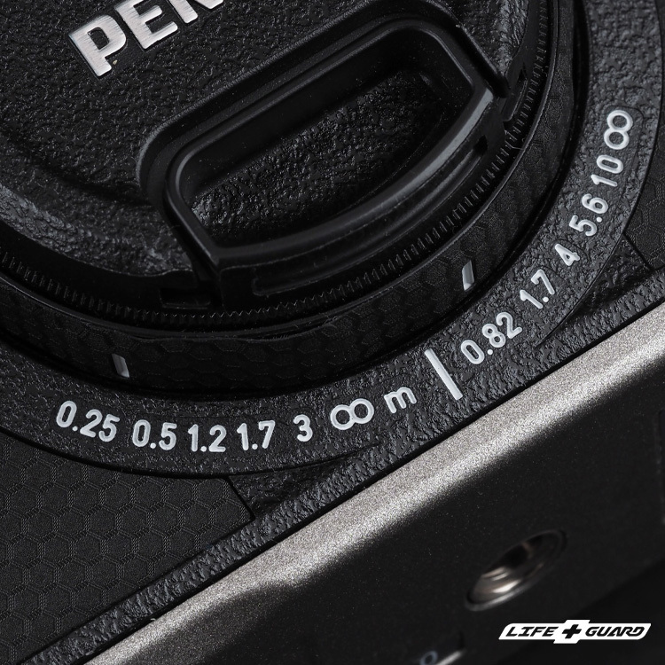 LIFE+GUARD PENTAX 17貼膜，LIFE+GUARD 專機專屬設計開版