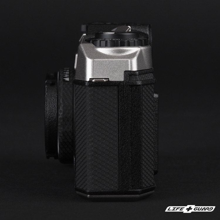 LIFE+GUARD PENTAX 17 相機貼膜側面展示圖