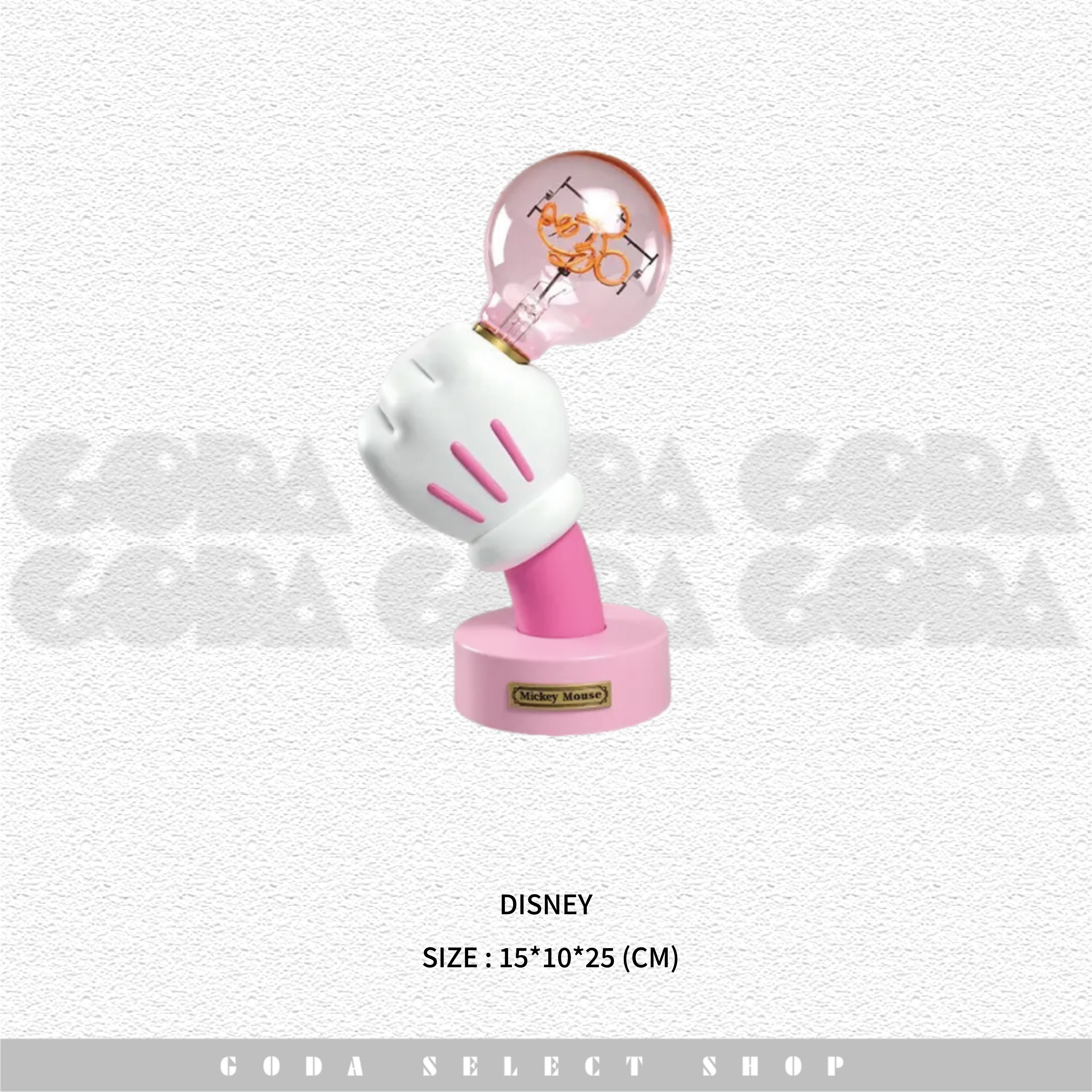 [現貨秒發]Sunday Home 米奇手燈-粉色心動限定版 #GT