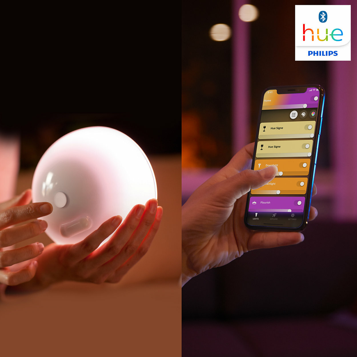 Hue Go V2 可攜式燈具