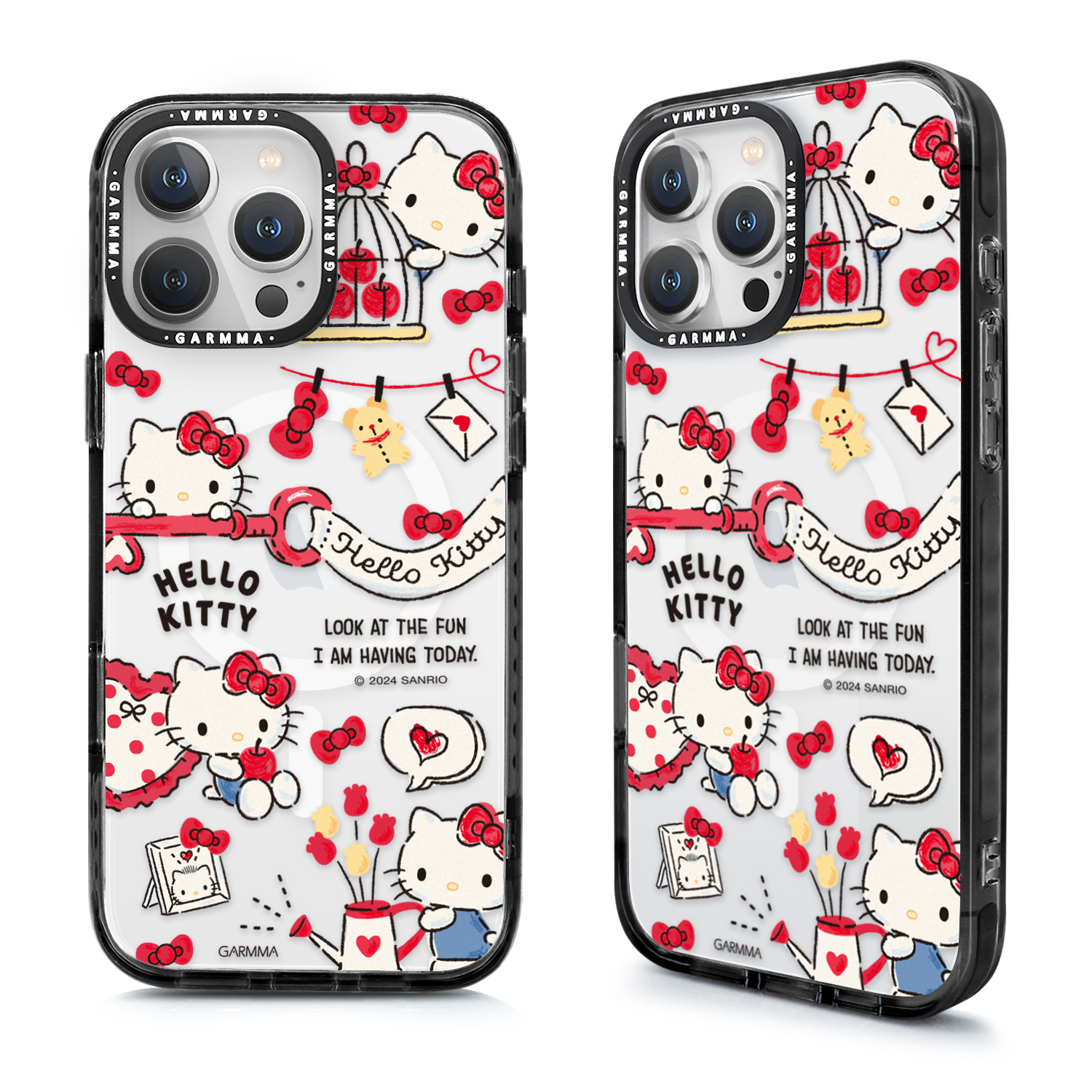 Hello Kitty iPhone 15系列 磁吸款保護殼 生活小事