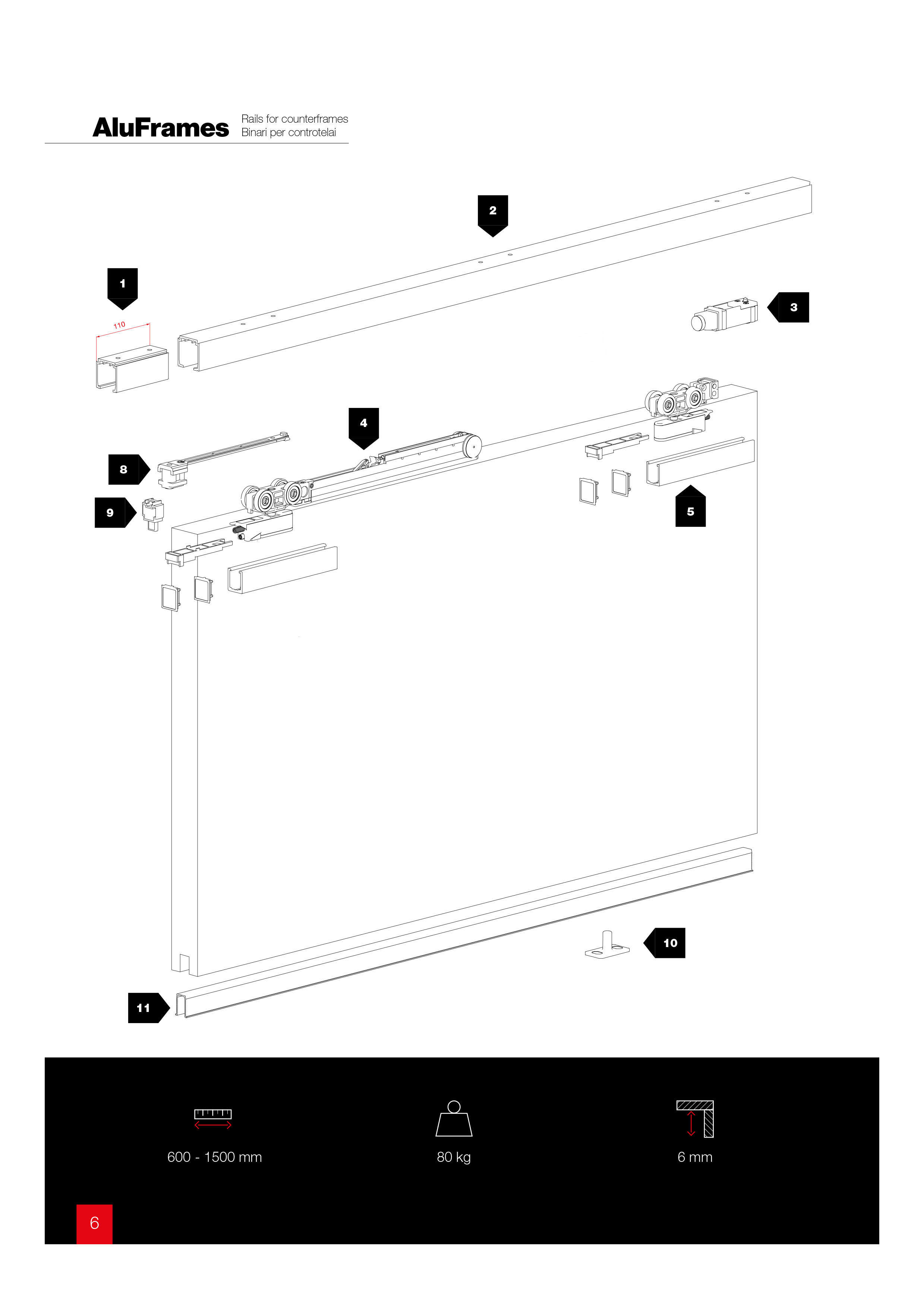 terno aluframes 產品包括