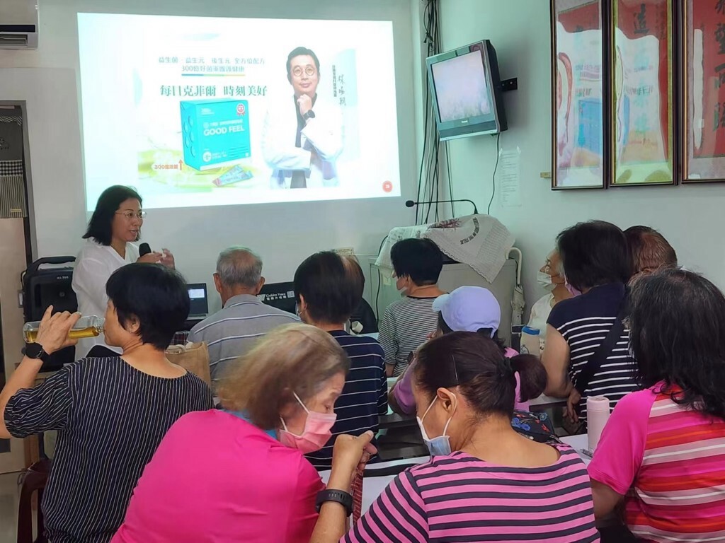 克菲爾公益講座在艋舺 分享腸道健康祕訣