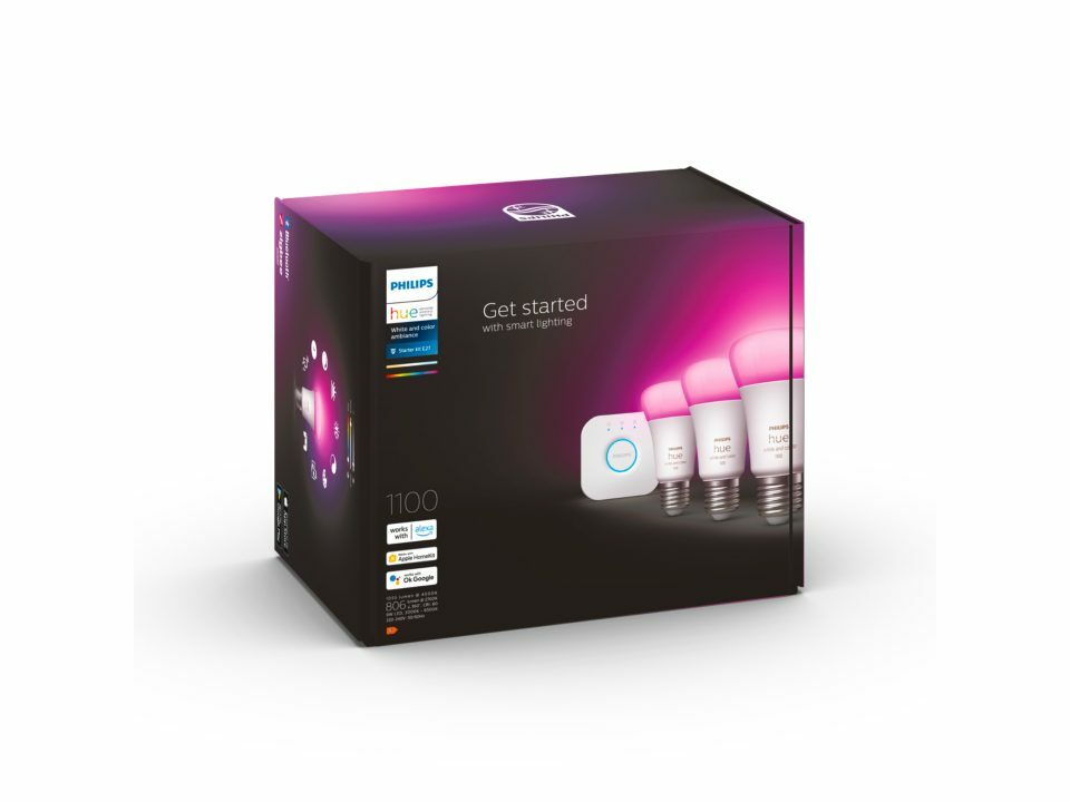 Hue White And Color Ambiance Starter Kit (11W)