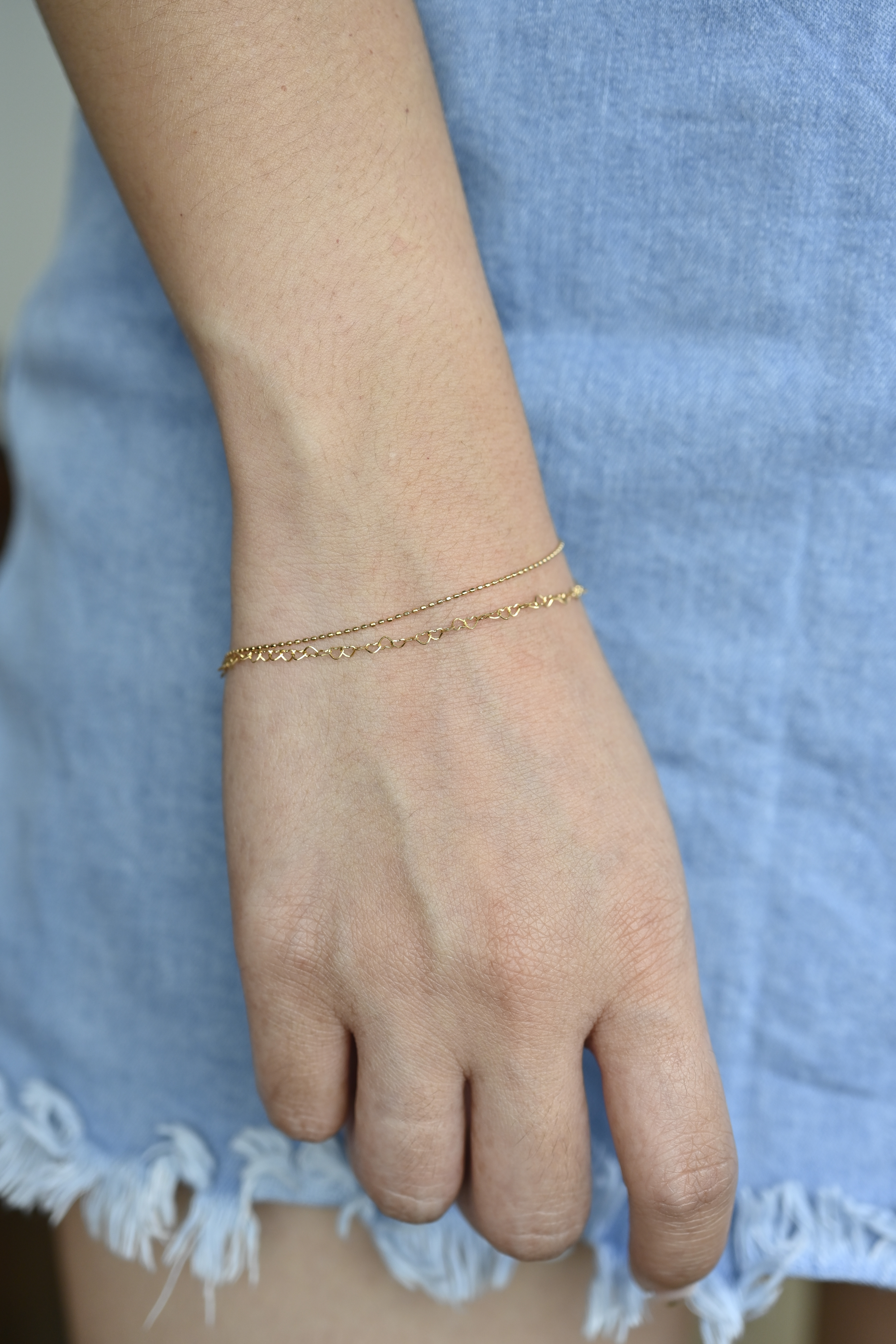 18K Sencillo Bracelet
