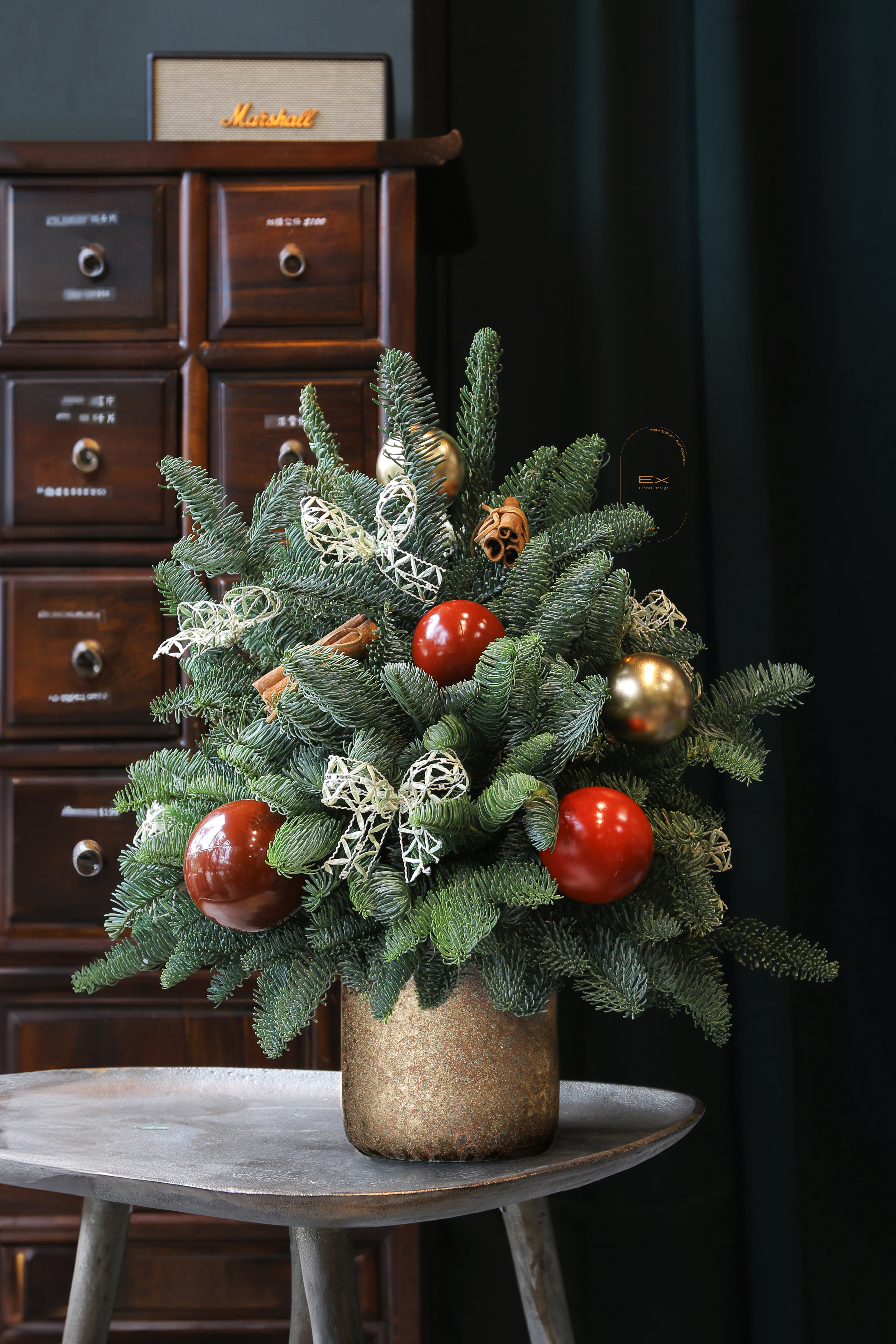 北美諾貝松 · 松韻佳節｜桌上型 觀賞期長