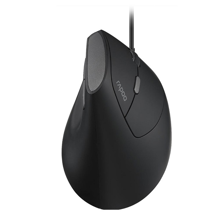 Rapoo 人體工學有線垂直滑鼠 EV200