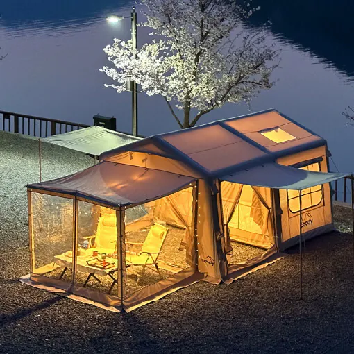 【COODY】Roomy 12.8 棉布充氣帳篷