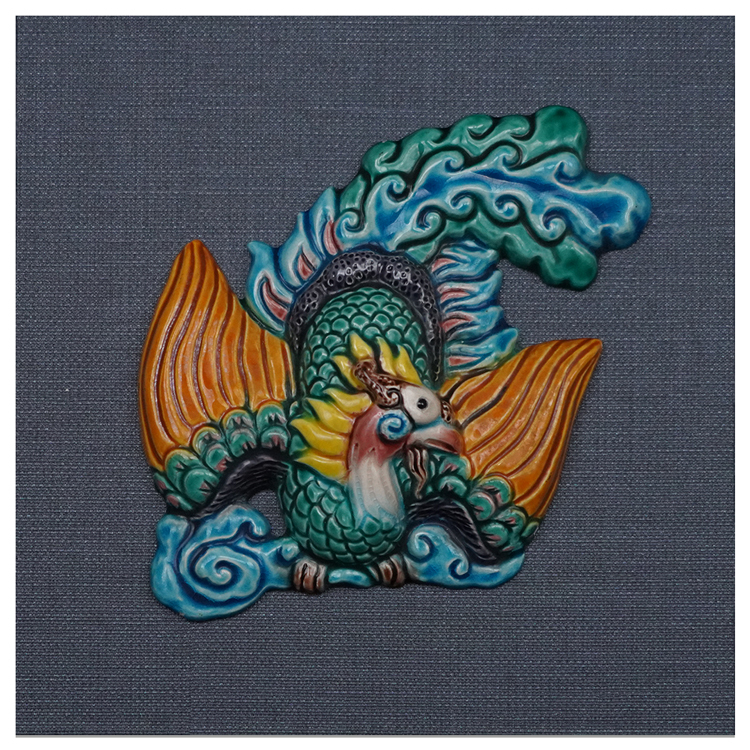 鹿港窯禮品館推出無邊際框交趾陶「鳳凰呈祥」- 傳統工藝與現代設計的完美融合