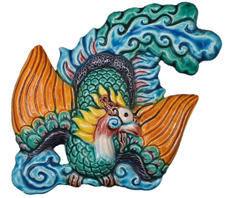 鹿港窯禮品館推出無邊際框交趾陶「鳳凰呈祥」- 傳統工藝與現代設計的完美融合
