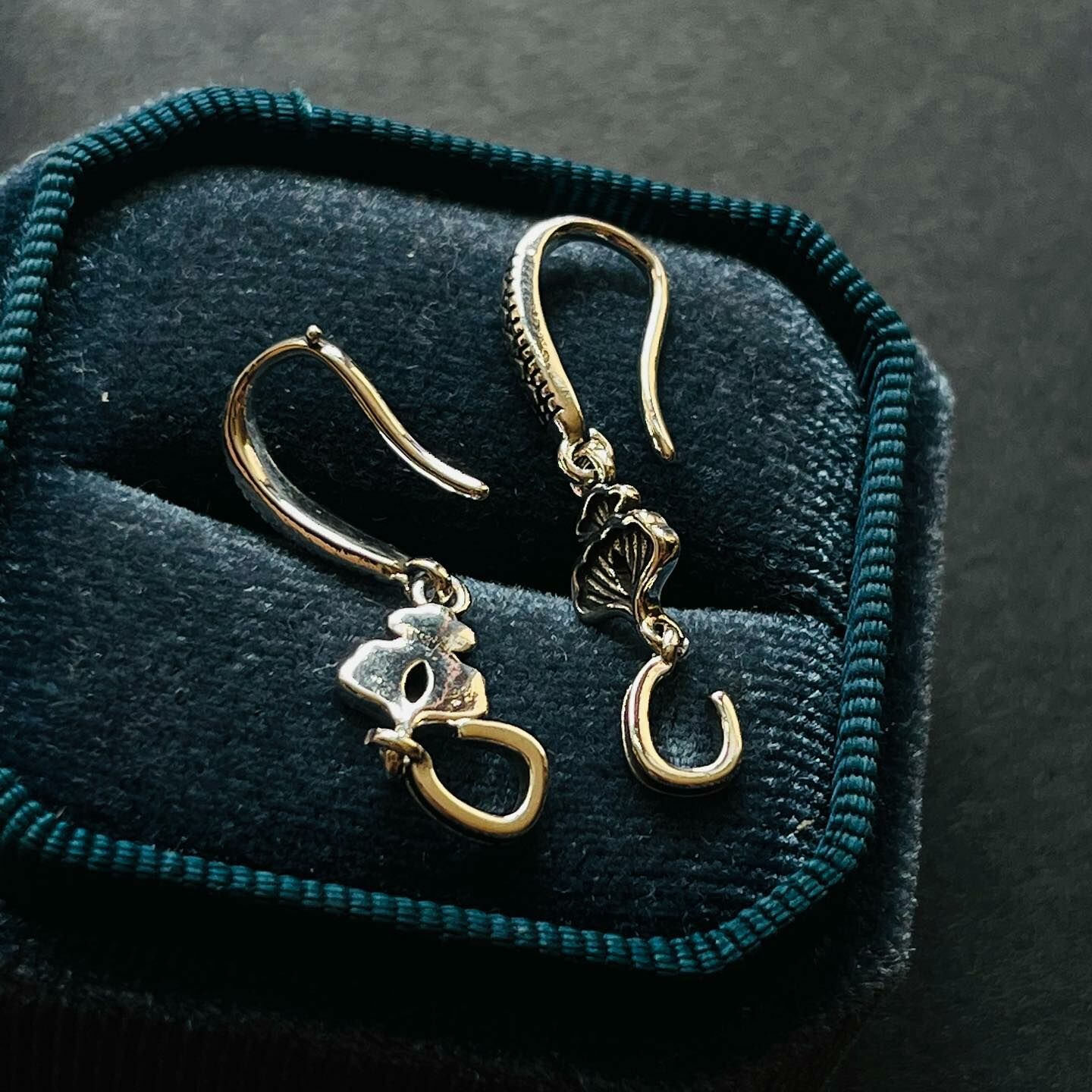 [原石] 造型款 耳環墜頭 水晶手工藝材料