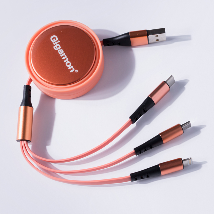 Gigamon 三合一收納數據線