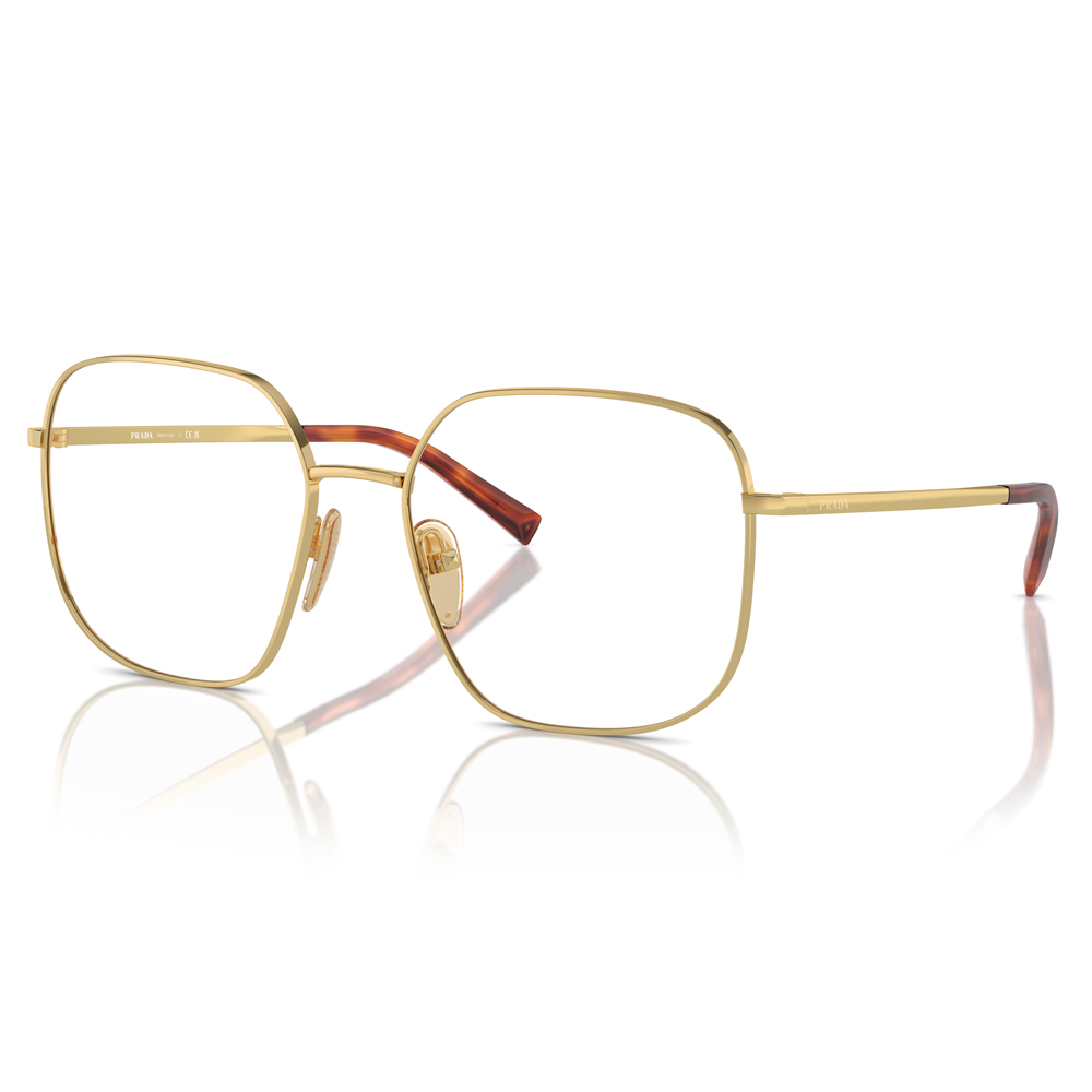 【PRADA】VPR A59 5AK-1O1-55mm 切角方框光學眼鏡♥PR A59V