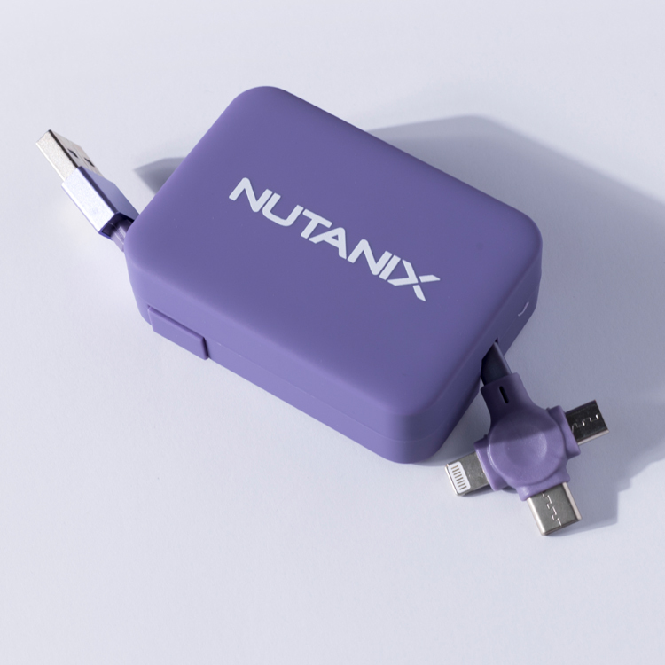Nutanix 三合一收納數據線