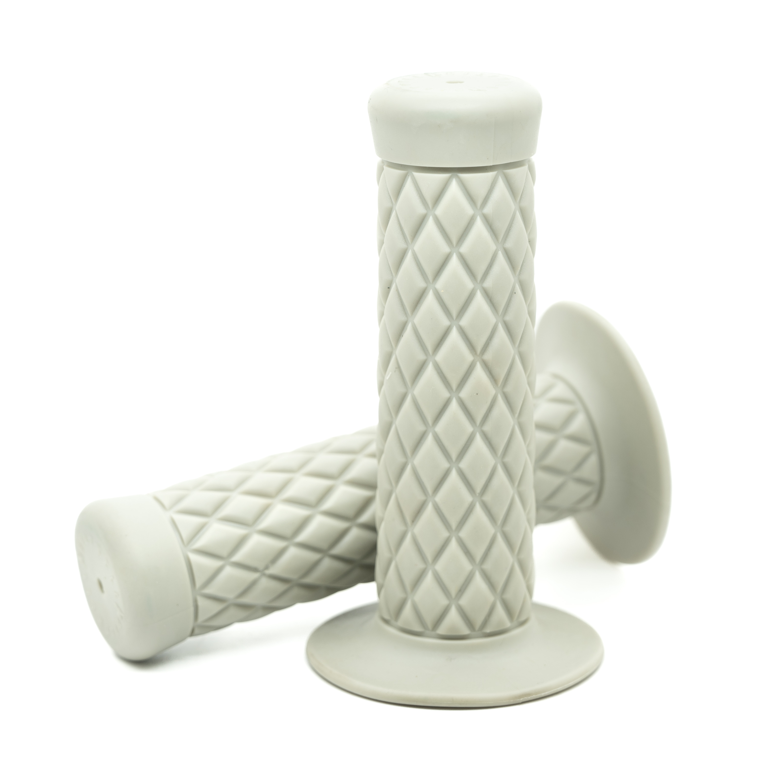 Biltwell 橡膠 握把套 菱格紋 (有邊) - 淺灰