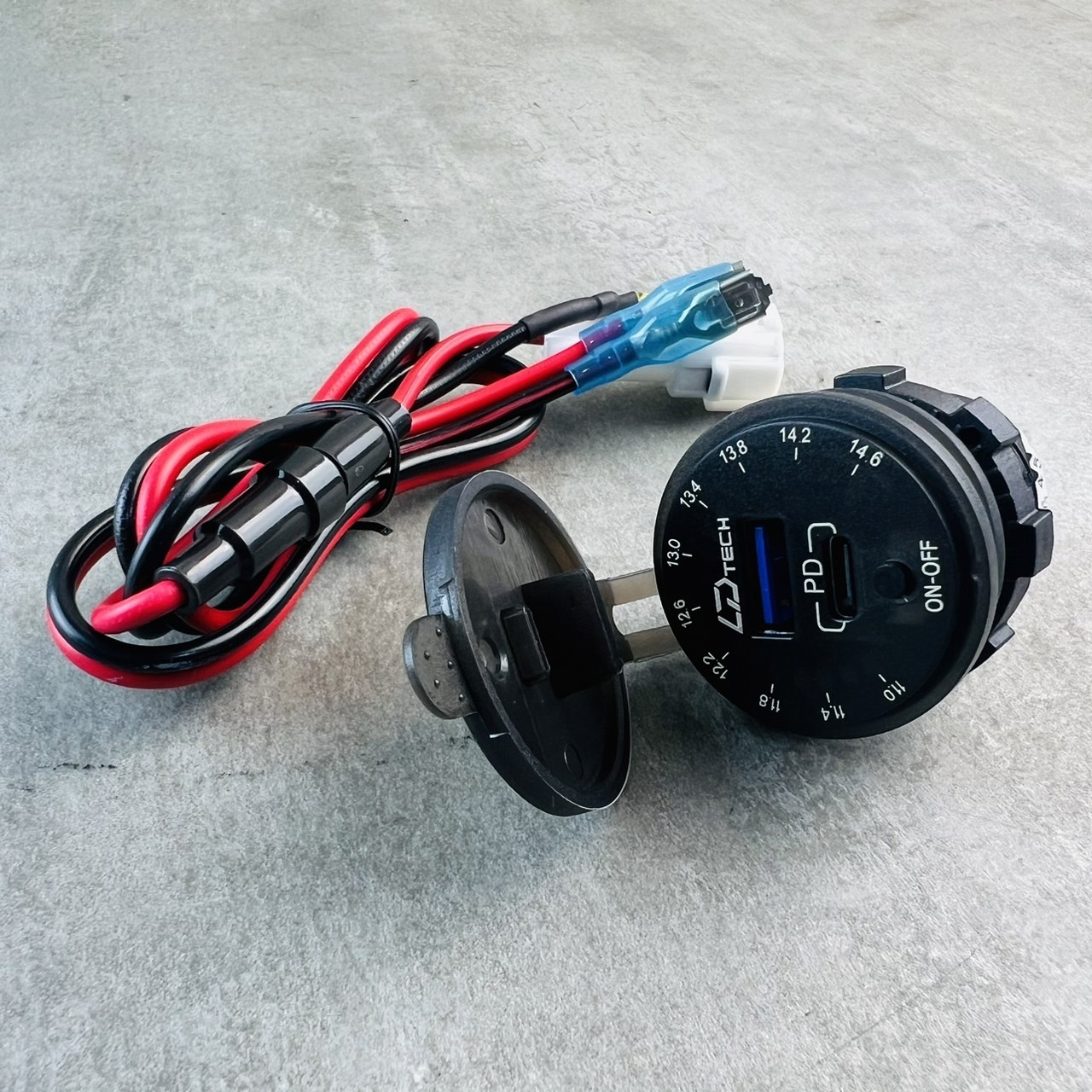 【亮點光電 LD TECH】三倍速防水快充 USB SYM YAMAHA USB充電