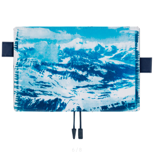 Hobonichi | ほぼ日手帳 A5/A6手帳專用書衣 - 石川直樹_暮光下的丹奈利峰