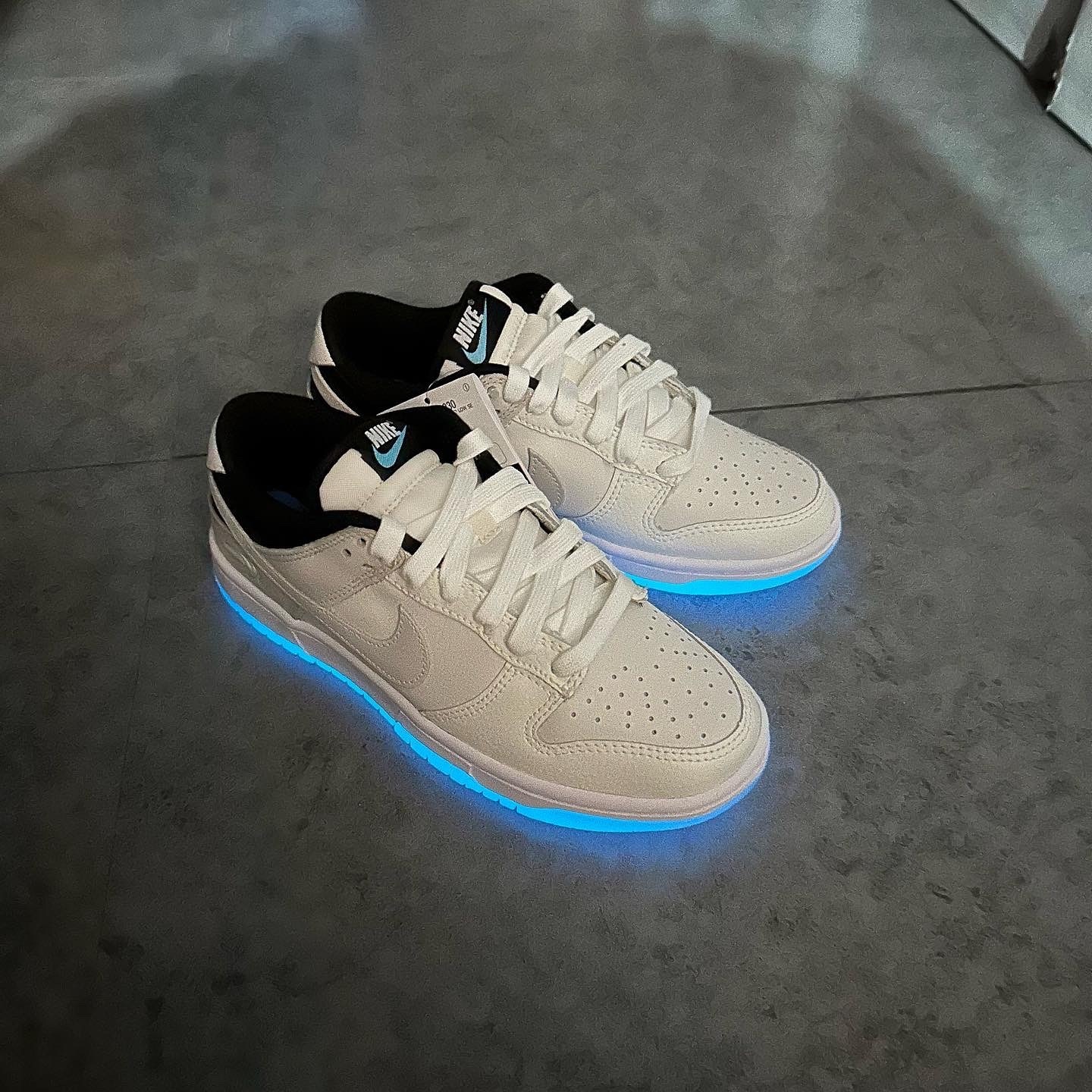 NIKE Dunk Low Supersonic 黑白夜光底 FN7646-030