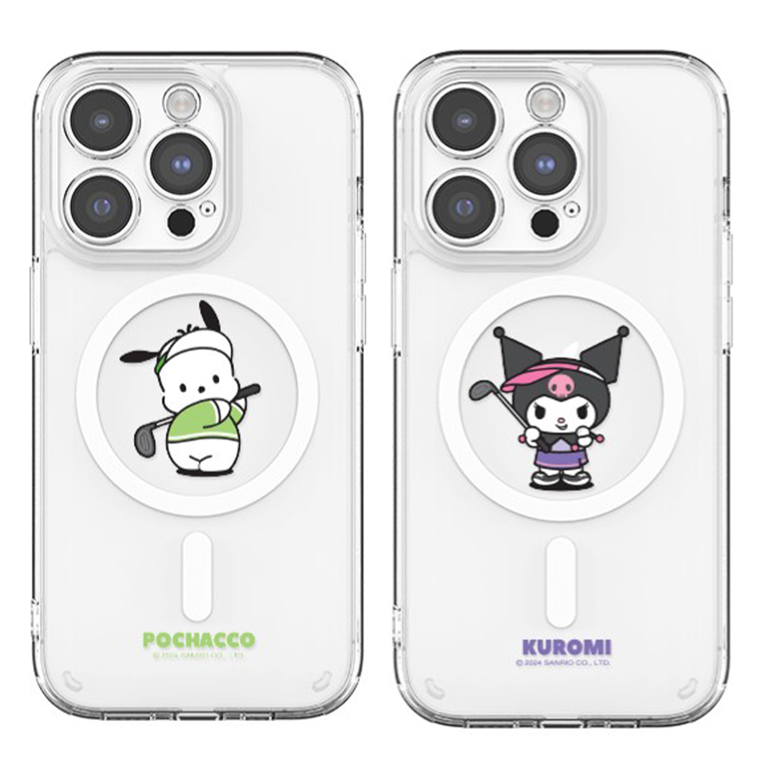 Sanrio - Magsafe Clear Hard Case - 氣墊防撞磁吸透明手機保護硬殼 TY BB