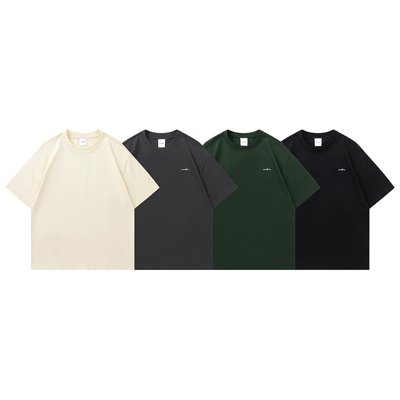 CAKE ｜ Summer Basic Capsule Tee (Beige, Grey, Green, Black)