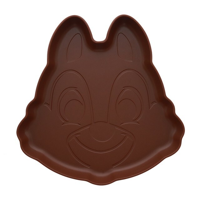 奇奇蒂蒂 Chip 'n Dale 大頭造型 餐盤 3入組 -香港迪士尼樂園