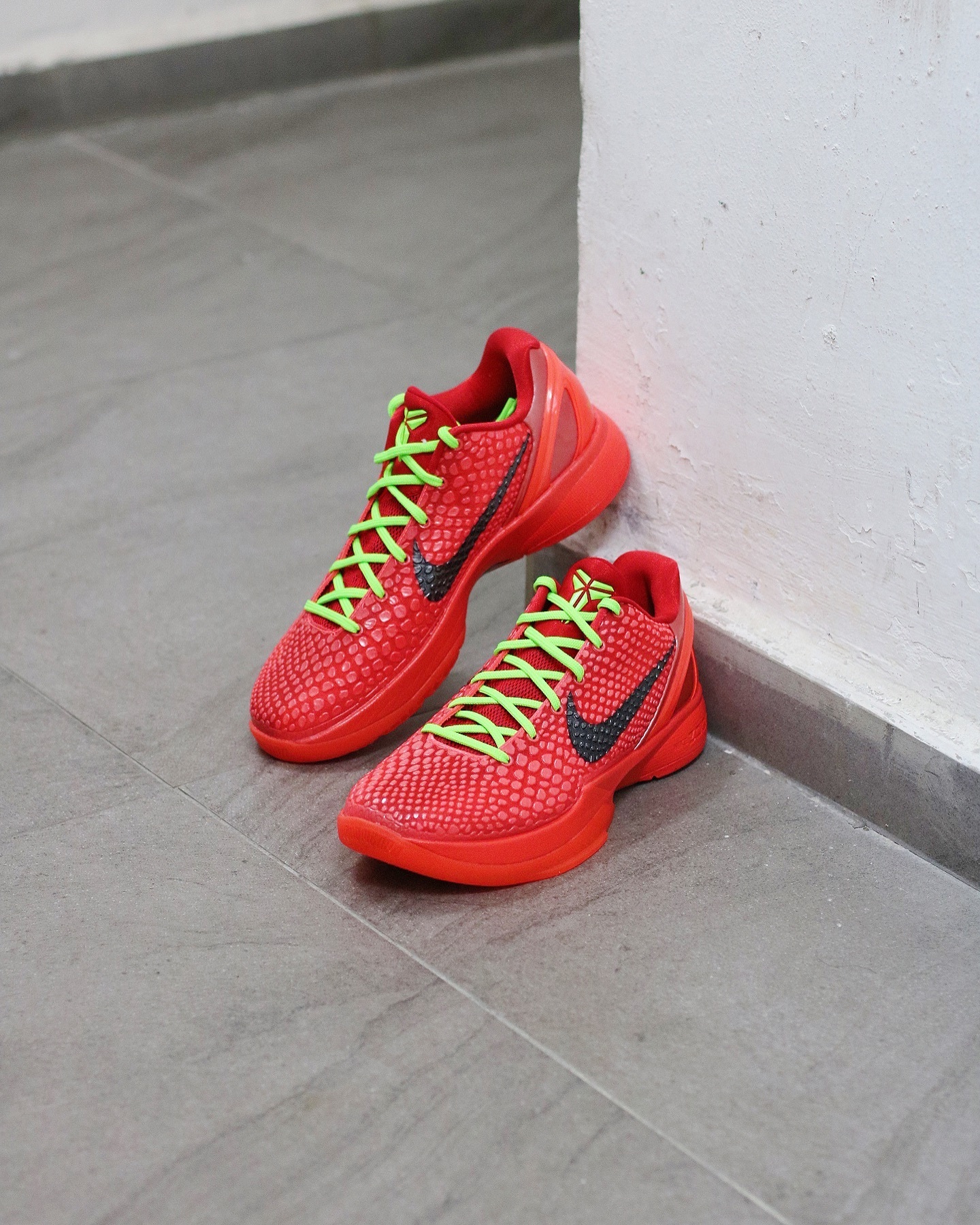 シューズ(男性用) Kobe 6 protro Reverse Grinch Nike Kobe 6 Protro Reverse Grinch (GS) - FV9676-600 - US