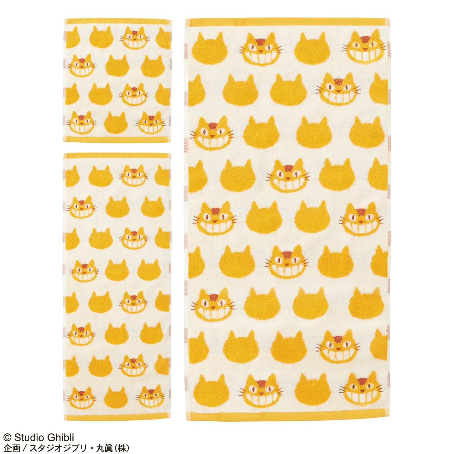 洗臉毛巾 龍貓 微笑貓巴士