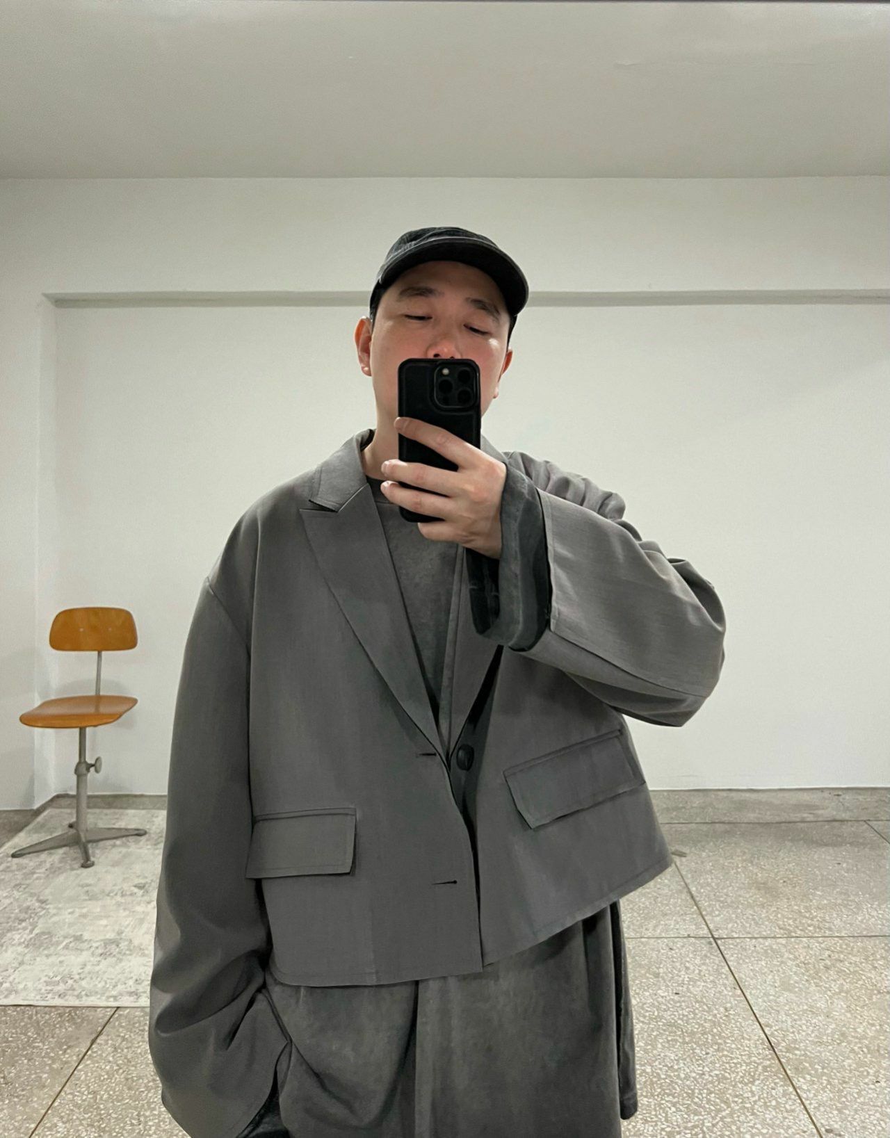 淨色短身西裝褸 Votus-038JK