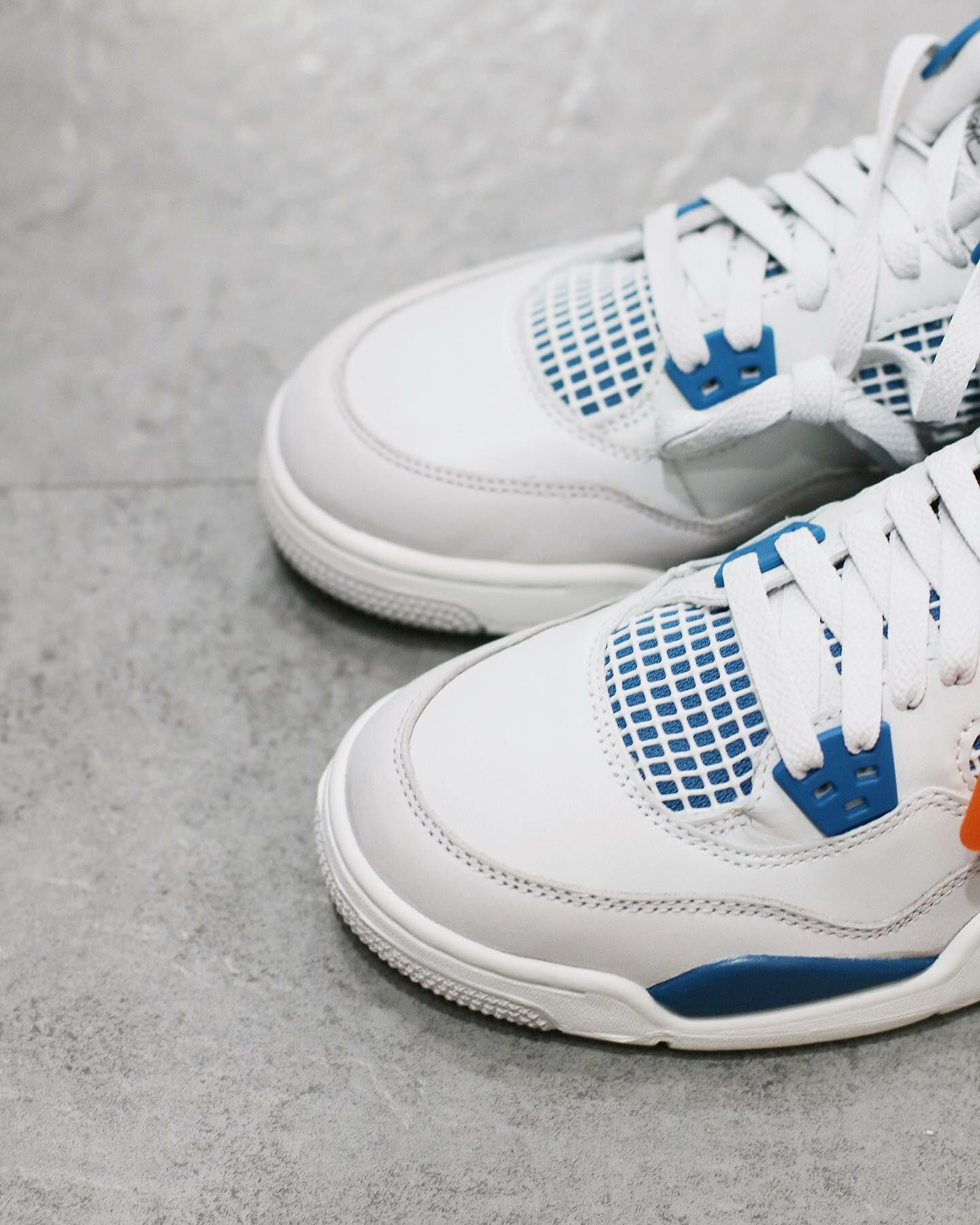 Nike Air Jordan 4 Retro Military Blue 白灰藍 FV5029-141