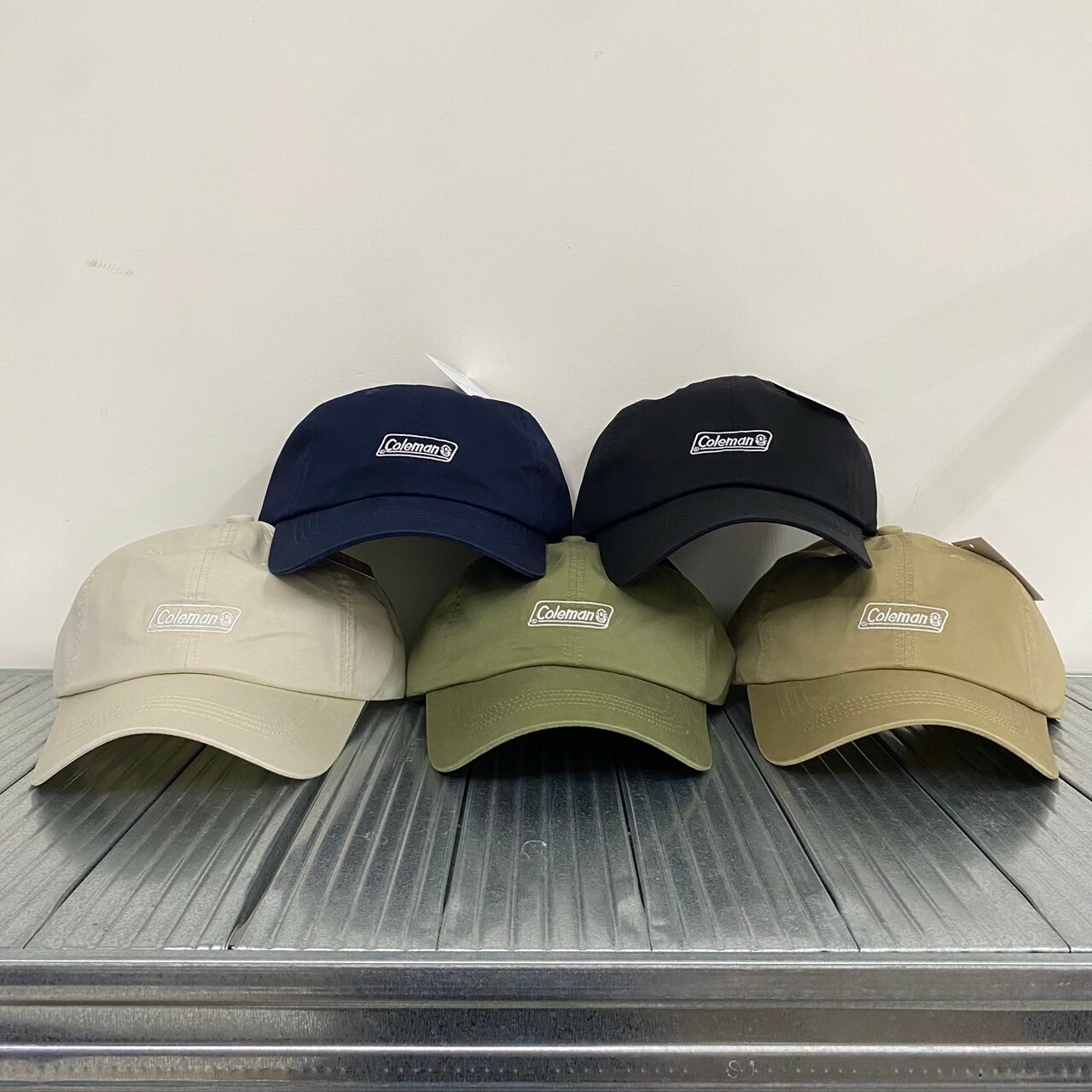 Coleman Logo刺繡斜紋老帽 381019A