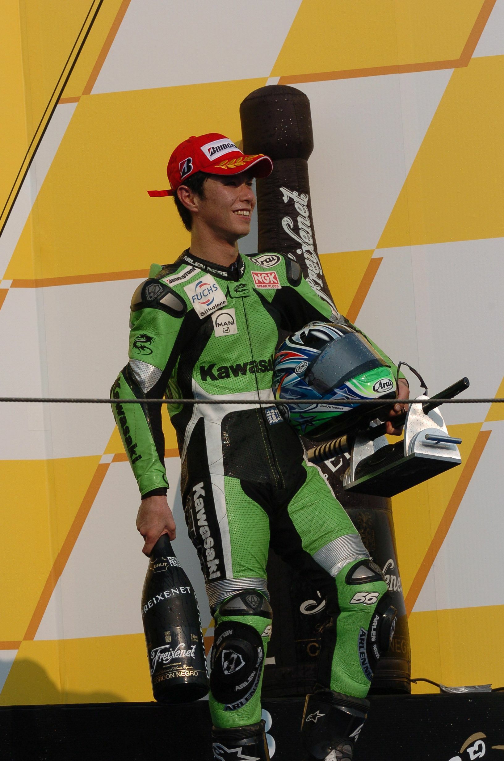 56DESIGN限定RX7X NAKANO彩繪帽，飛躍速度感星芒