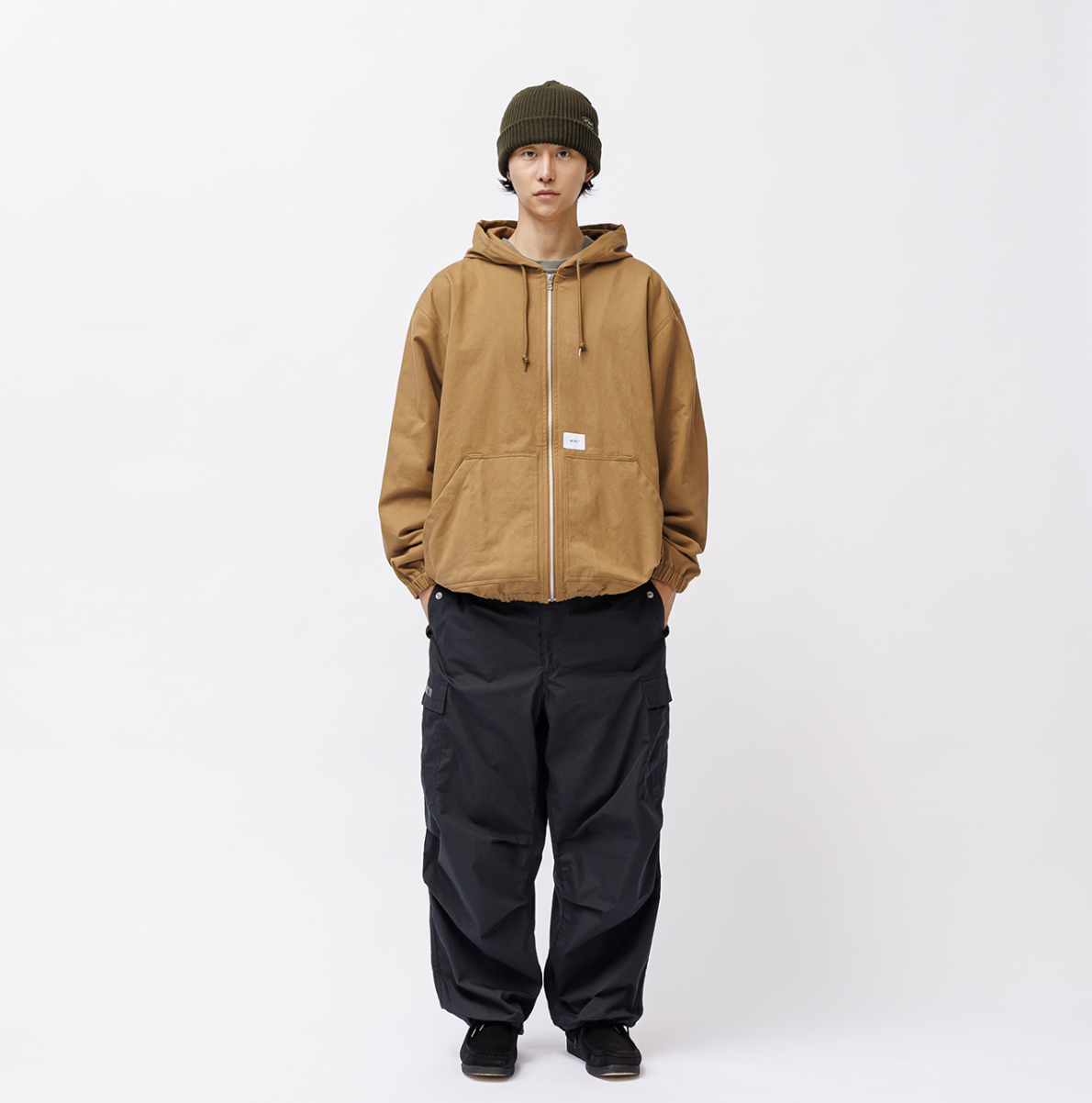 2024AW WTAPS D00M JACKET COTTON TWILL 背後字體連帽外套熱門款現貨 2024AW WTAPS D00M JACKET COTTON TWILL 背後字體連帽外套熱門款現貨