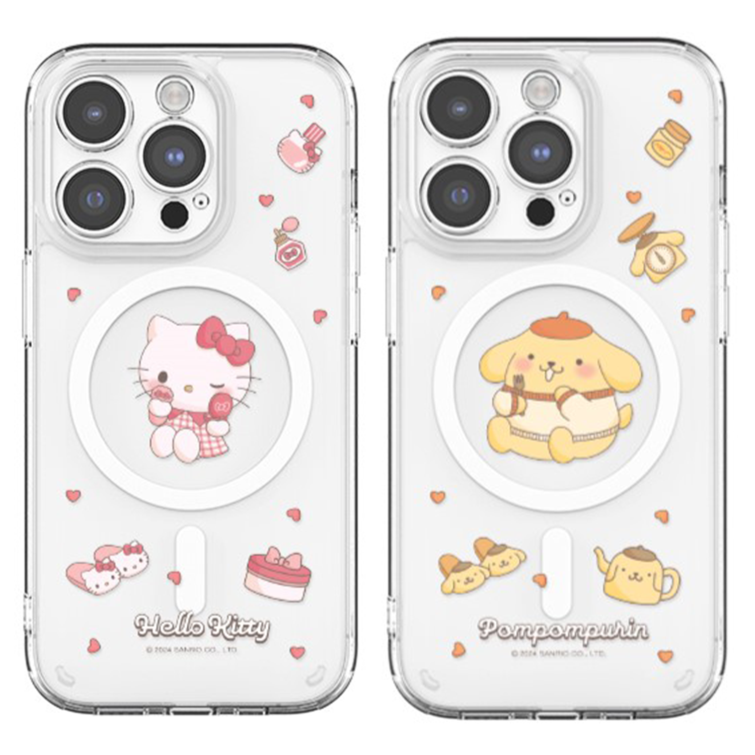 Sanrio - Magsafe Clear Hard Case - 氣墊防撞磁吸透明手機保護硬殼 TY BB