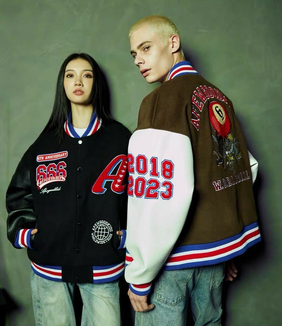 AFGK 6th Anniversary Angel Baseball Jacket A FEW GOOD KIDS