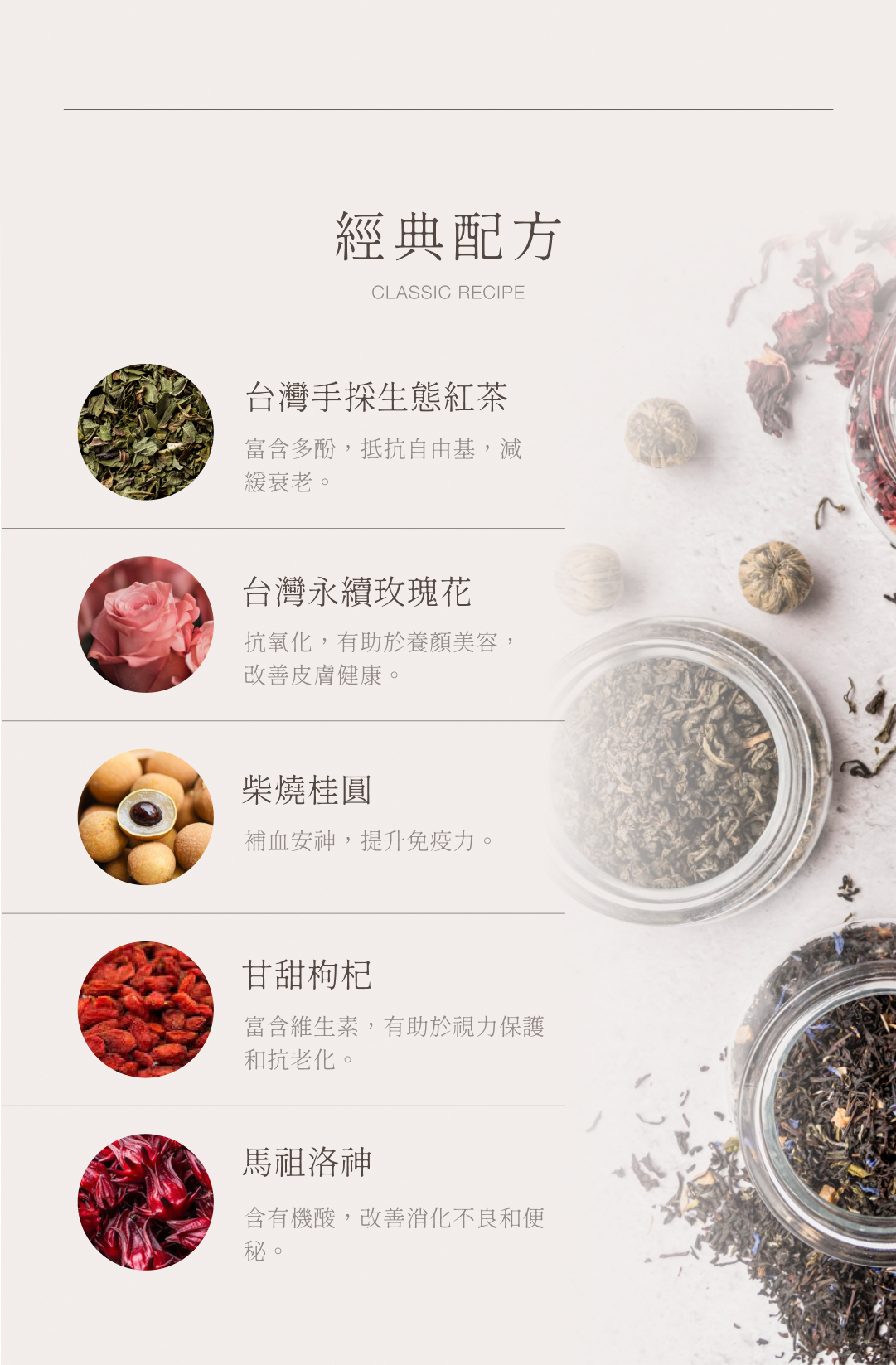 茗茗茶香檳養氣玫瑰康普茶經典配方