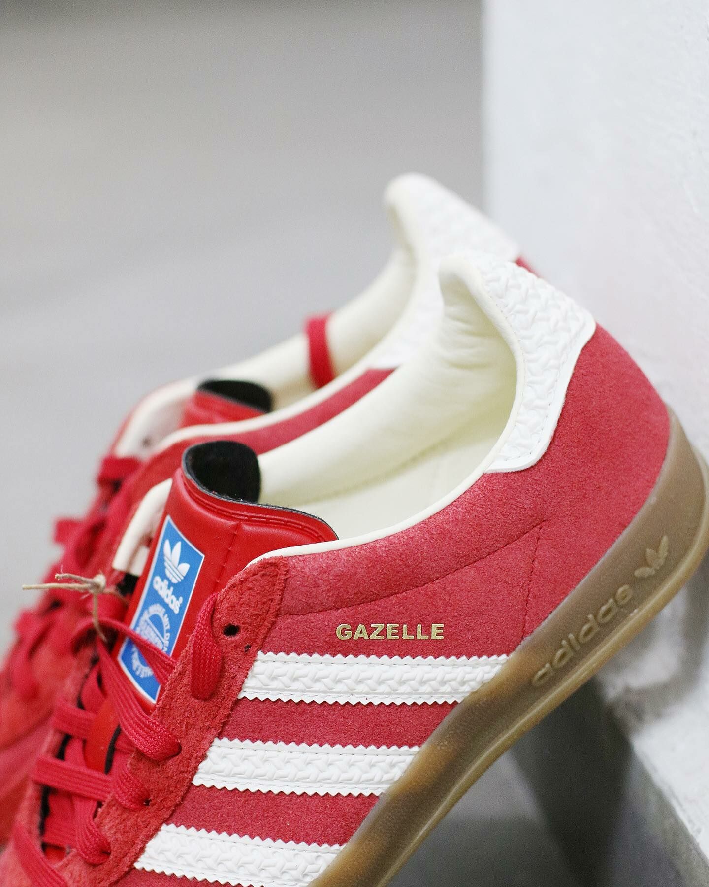 Adidas Originals Gazelle Indoor Red White