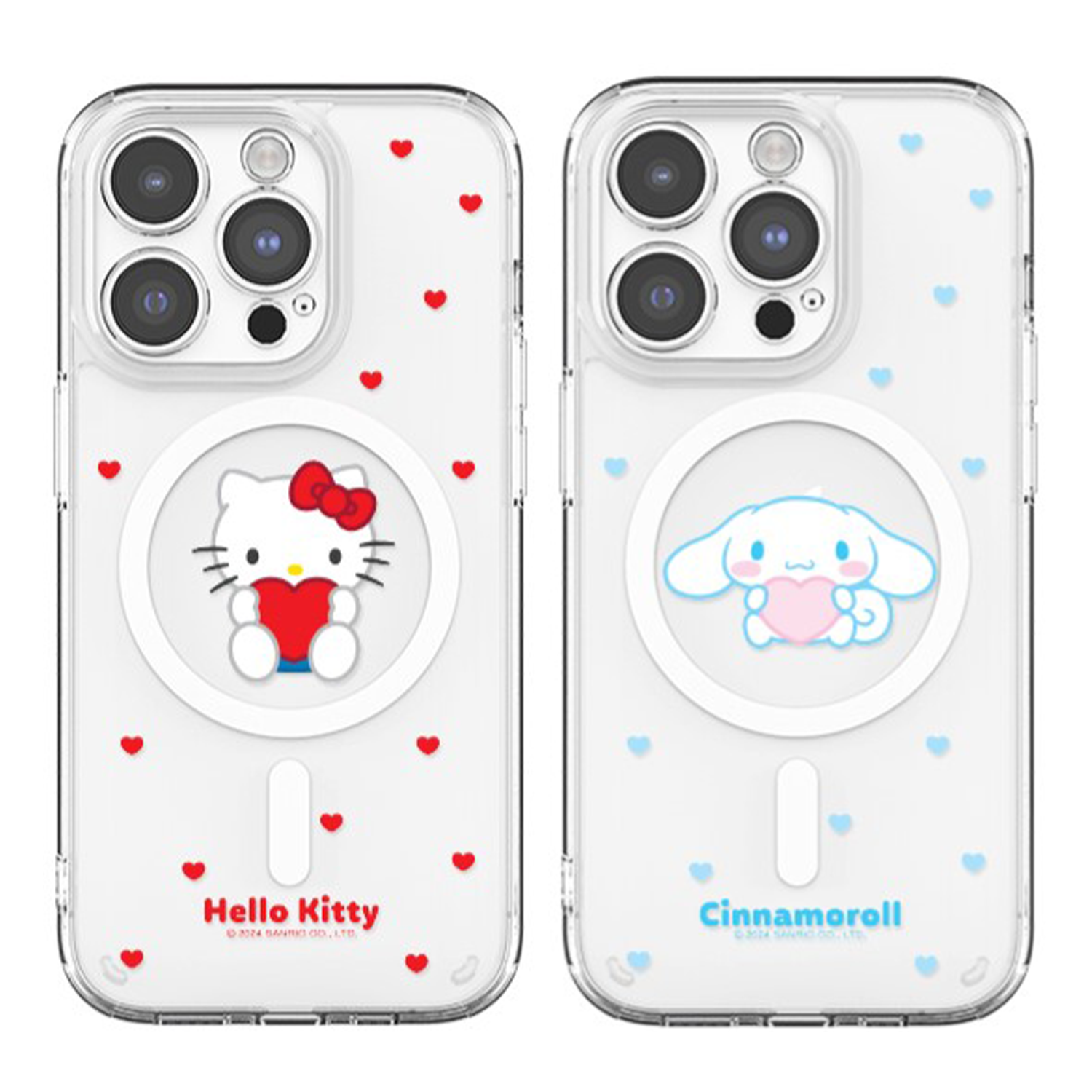 Sanrio - Magsafe Clear Hard Case - 氣墊防撞磁吸透明手機保護硬殼 TY BB