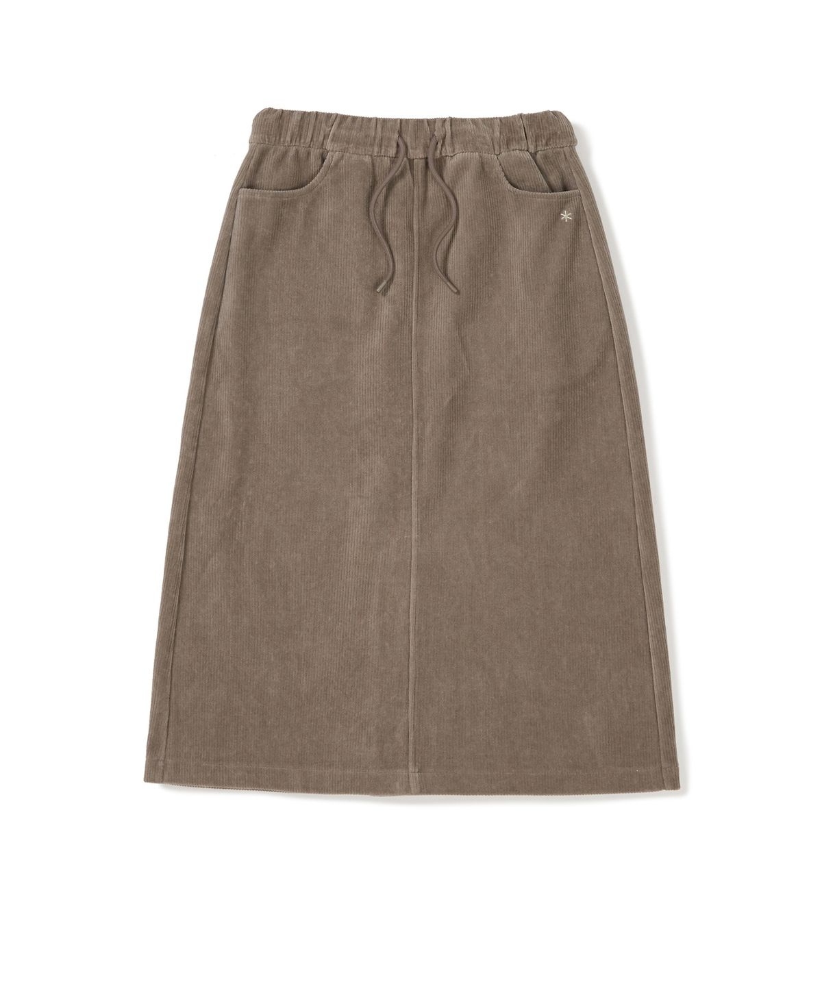 【代購】Snow Peak 雪諾必克 女 Corduroy 燈芯絨 長裙 裙子 S24WWFSK75