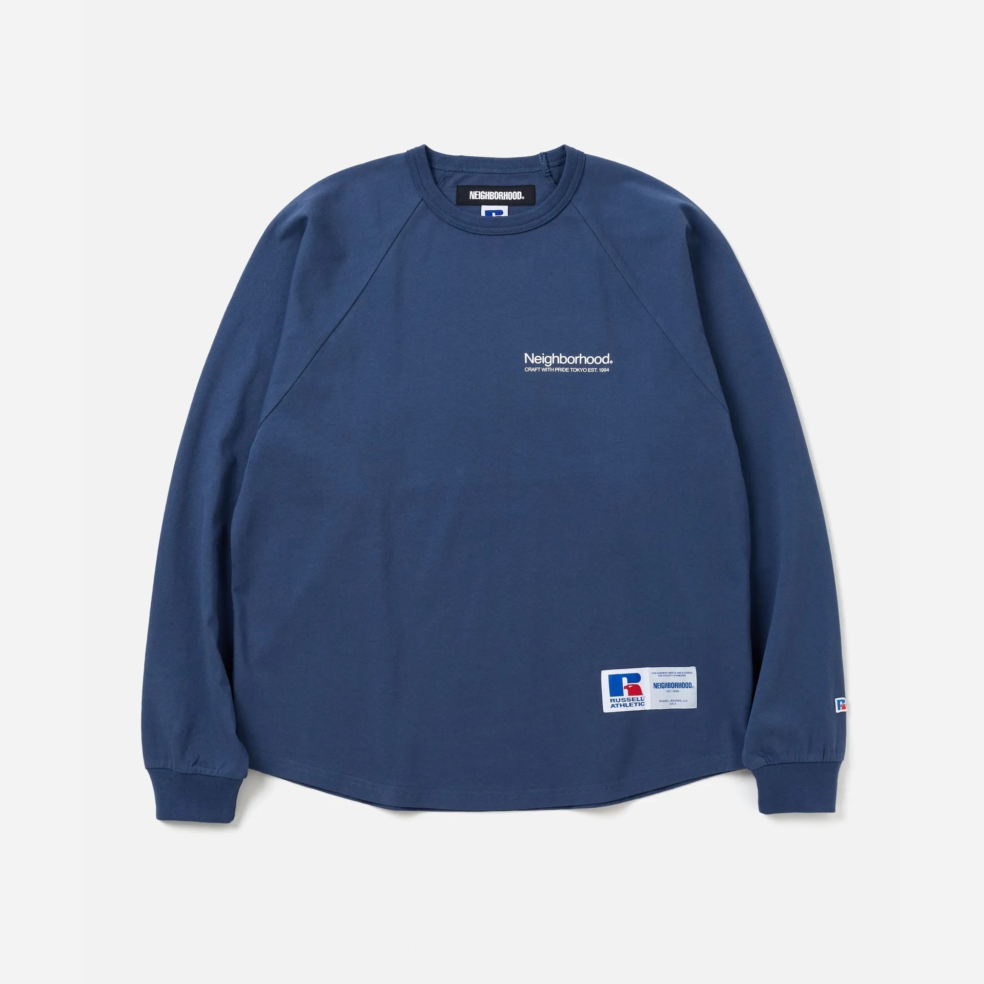 NEIGHBORHOOD NH X RUSSELL ATHLETIC . SWEATSHIRT LS ネイバーフッド  