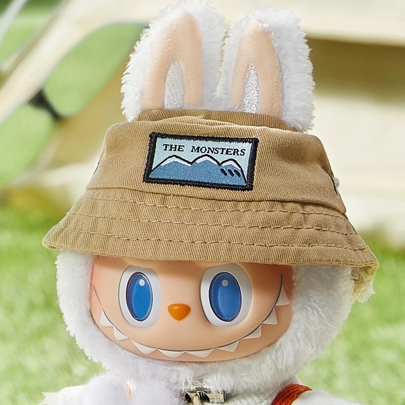 POP MART 泡泡瑪特THE MONSTERS LABUBU 春天野在家系列小春野搪膠毛绒