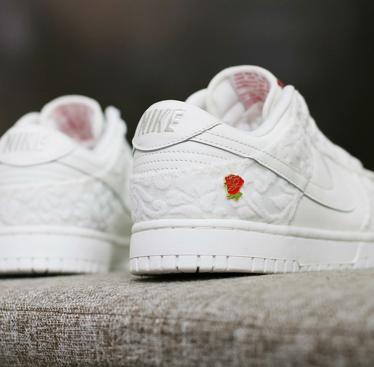 Nike Dunk Low WMNs Give Her Flowers 全白 FZ3775-133