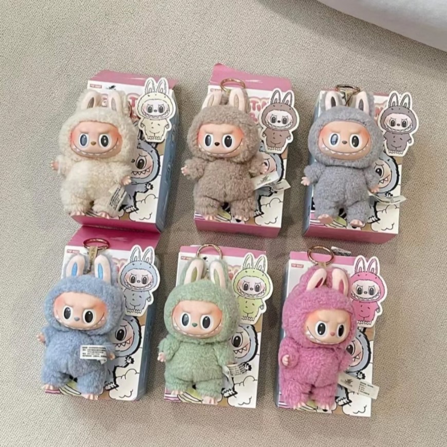 POP MART 泡泡瑪特 THE MONSTERS LABUBU 心動馬卡龍 搪膠 盲盒公仔 掛件