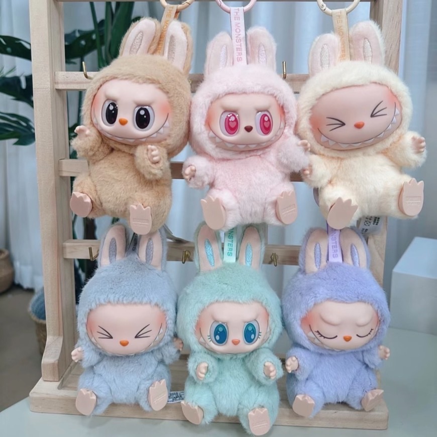 POP MART 泡泡瑪特 THE MONSTERS LABUBU 坐坐派對 搪膠 盲盒公仔 掛件
