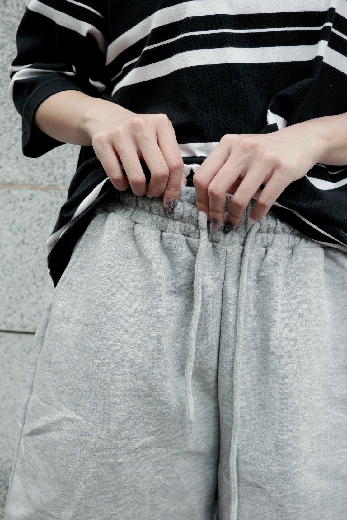 【bigshowtn】光點素面棉短褲 8050