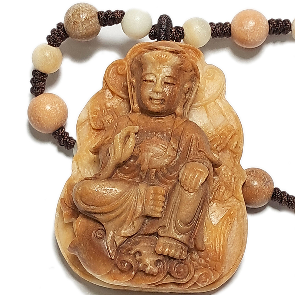 自在鯉魚觀音龍宮舍利項鍊AD【十方】153607