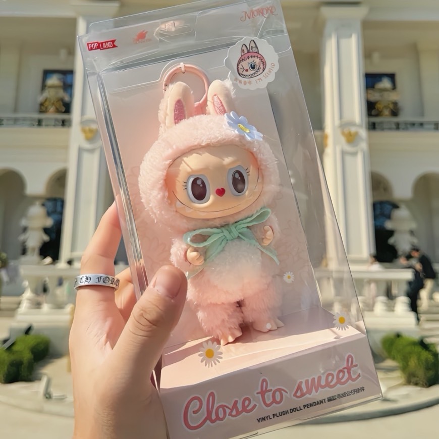 POP MART 泡泡瑪特 THE MONSTERS MOKOKO 甜心系列 樂園限定款 CLOSE TO SWEET 搪膠 毛絨公仔