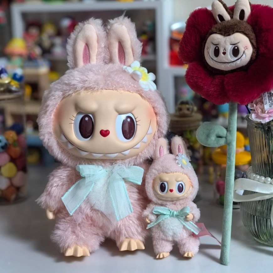 POP MART 泡泡瑪特 THE MONSTERS MOKOKO 甜心系列 樂園限定款 CLOSE TO SWEET 搪膠 毛絨公仔