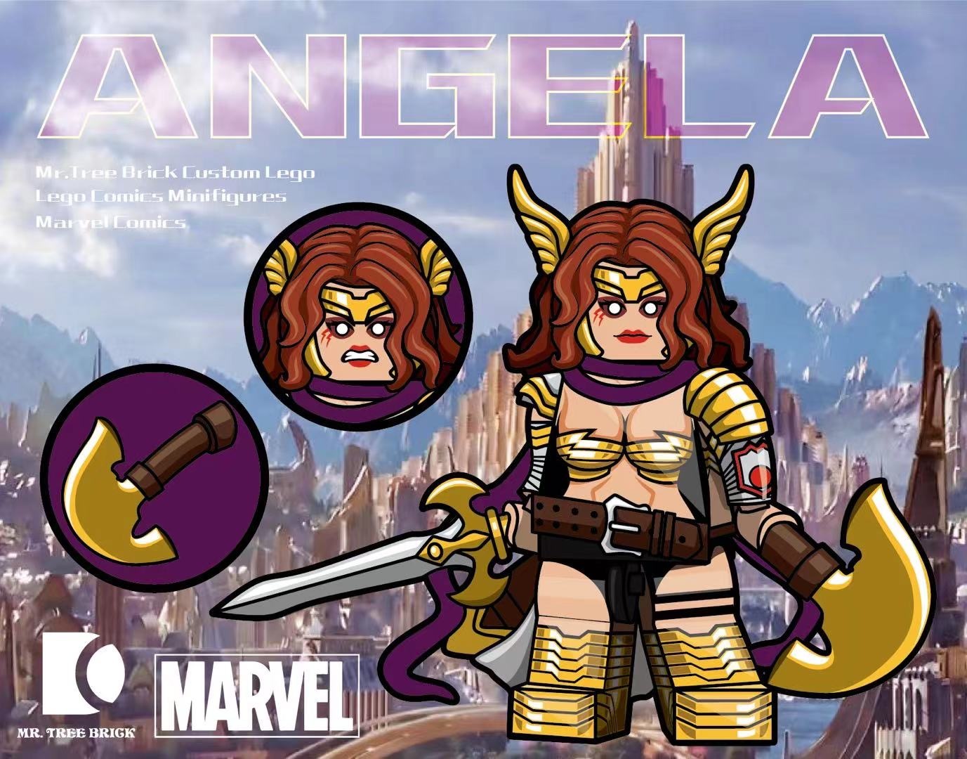 【Mr. Tree Brick】安琪拉