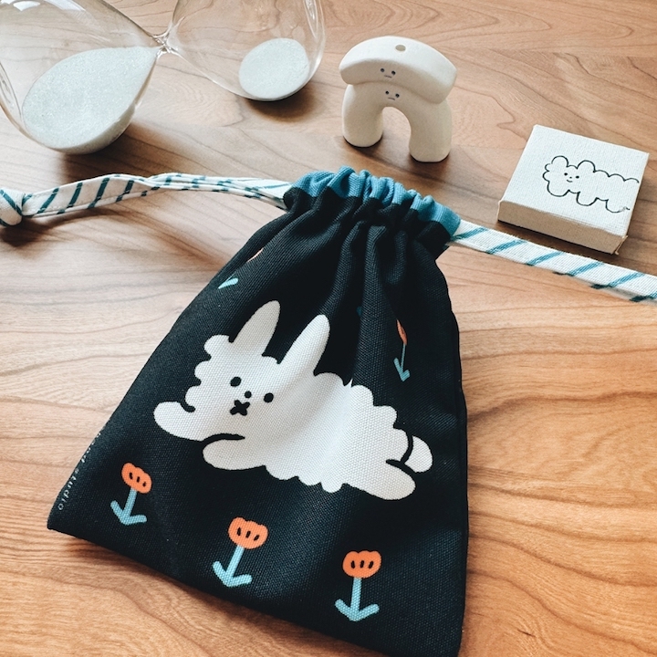 趴趴雲 束口袋｜右手超人